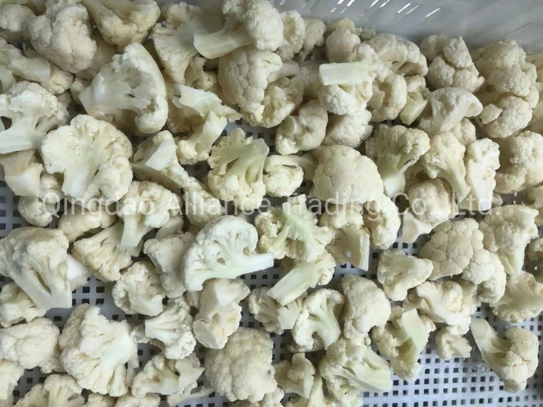 Wholsale Bulk Price Frozen Cauliflower IQF Organic White Cauliflower with Bulk/Retail Price