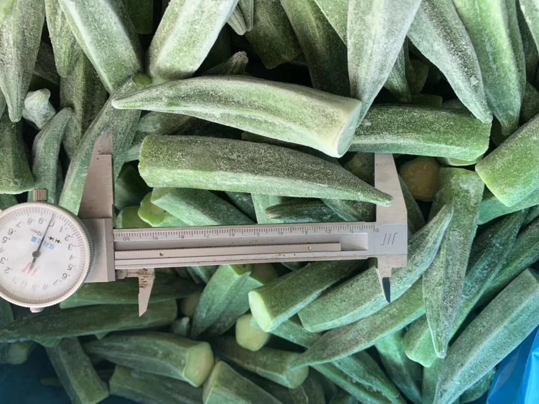 Health Food IQF Frozen Whole Okra with Premium Quality