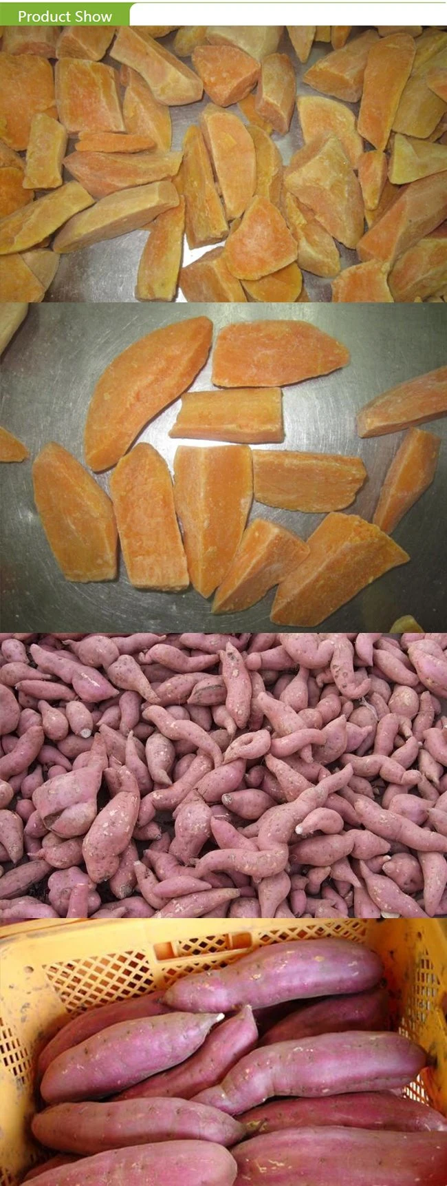 Top Quality Frozen Sweet Potato