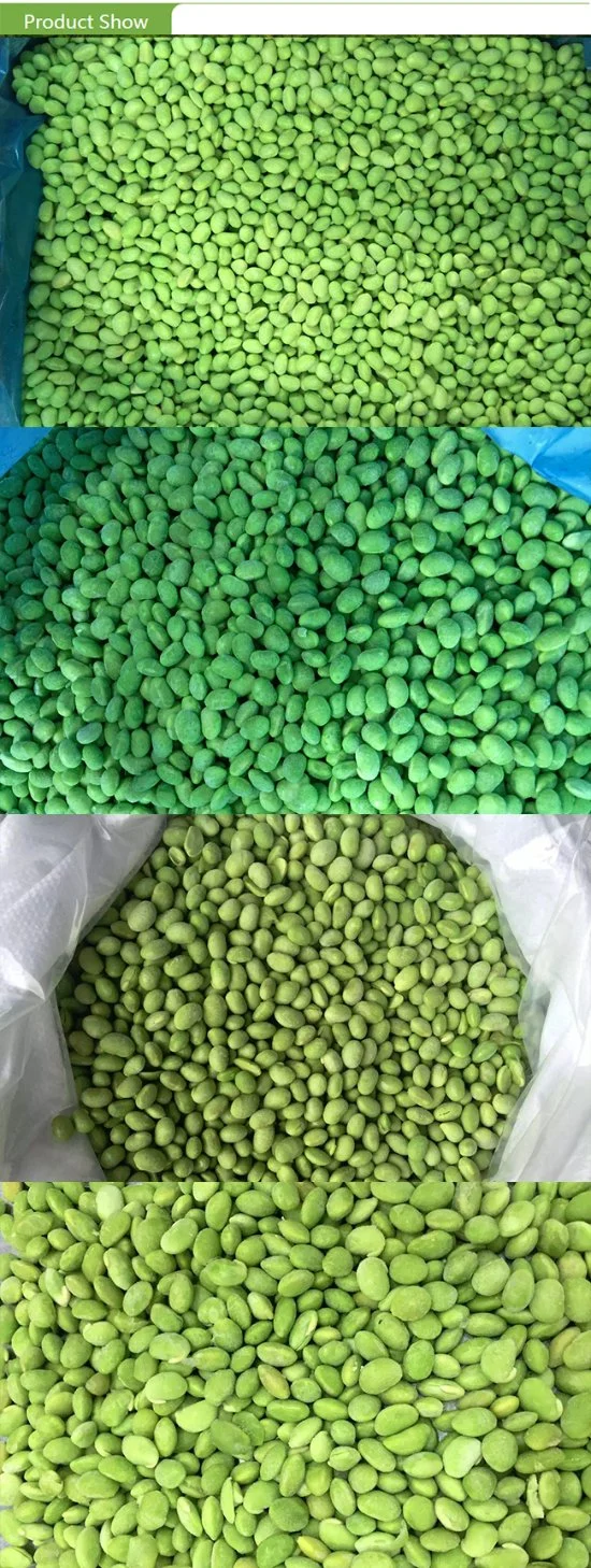 New Harvest Top Quality IQF Frozen Green Soy Bean Kernels Edamame with Brc Grade for Exporting